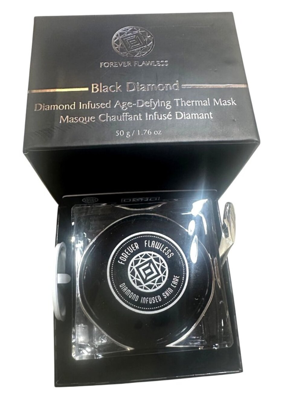 Forever Flawless Black Diamond Diamond Infused Age-Defying Thermal Mask 1.76 oz
